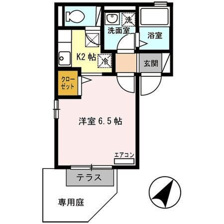 ポットマム2の物件間取画像